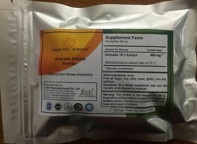 Avocado Extract 10:1 Powder Persea Americana Lower Cholesterol & Triglyceride