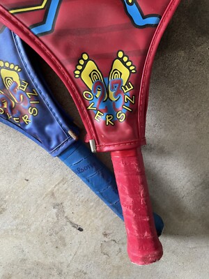 Vintage Wilson Rakattak Oversize 23 and 25 Red Blue | eBay