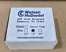 Watson McDaniel TD600 Steam Trap, 1/2'' NEW IN BOX
