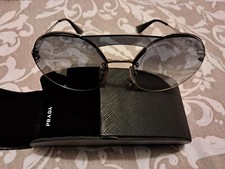 PRADA SPR 65T 1BC SUNGLASSES With Case