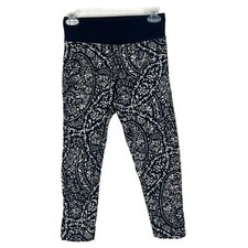 American Eagle Leggings Women Medium Black Wh...