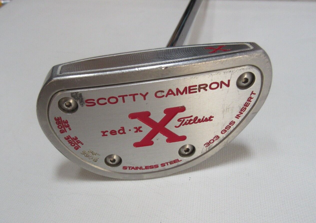 W*2様 スコッティキャメロン★Scotty Cameron red X2 35 Red X2 - Scotty Cameron