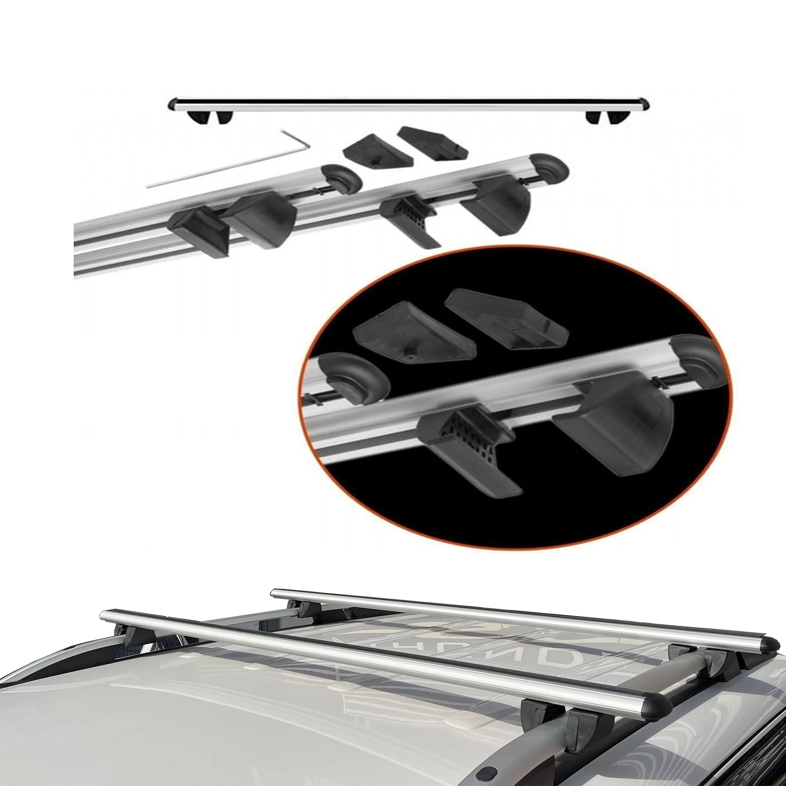 Citroen C4 Cactus Roof Bars 2014 Onwards