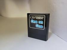 Never Used One on One CBS Game for Colecovision W/Damaged case works Great  #P25 image