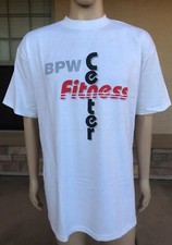 NWOT Vintage BPW Center Fitness T Shirt ONEITA Power-T USA Made Size XL 46-48