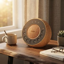 Sleep Sound Machine with Auto Timer 31 Soothing Sounds - Stylish Functional