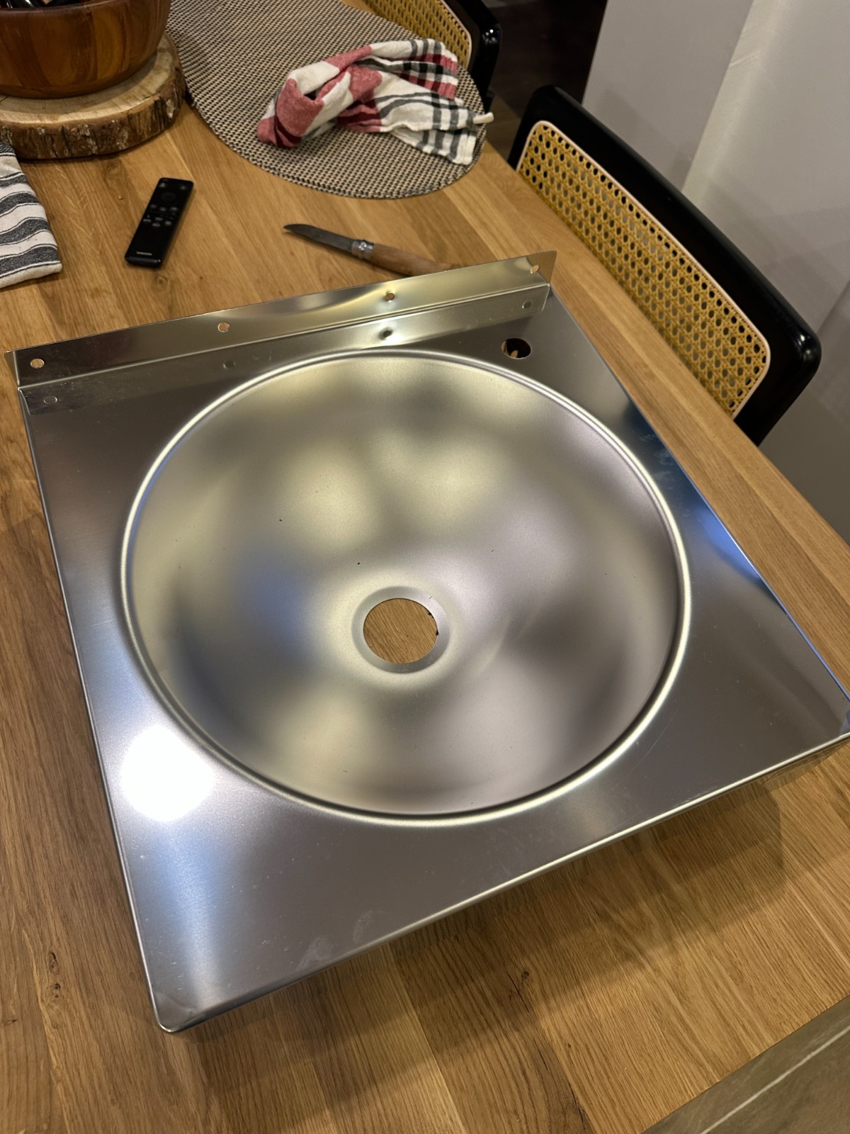 Vasque inox compacte PROGI anti-corrosion pour petits espaces