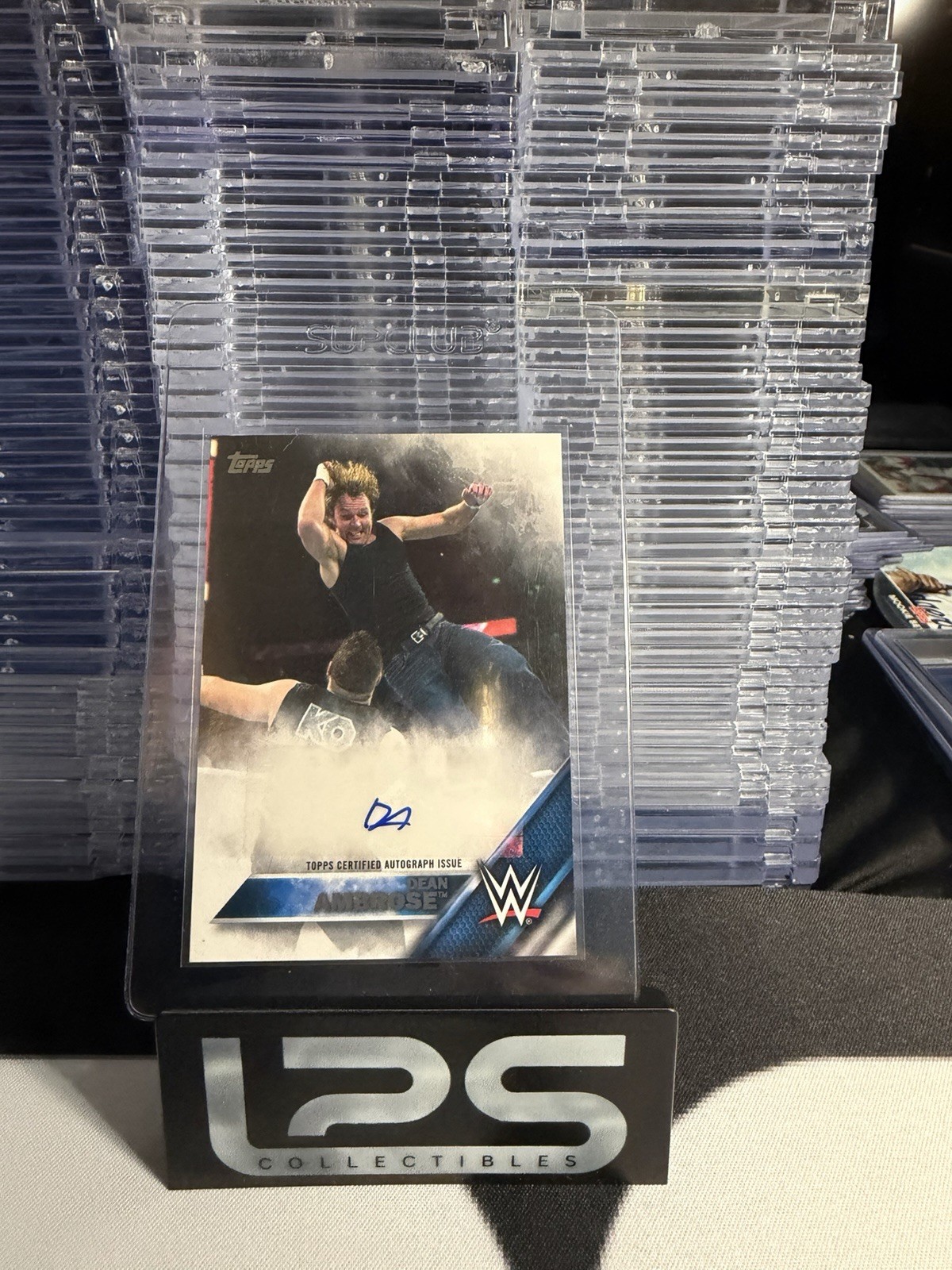 2016 Topps WWE Then Now Forever - Autographs Dean Ambrose /99 (AU) view 1