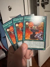 3x Fusion Draft 1st Edition Common DOOD-EN070 Yu-Gi-Oh!