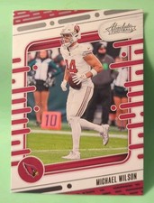 2024 Panini Absolute - Michael Wilson #3 - Arizona Cardinals 