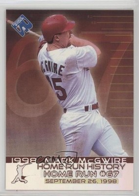 1999 Pacific Private Stock Home Run History Mark McGwire #11 m1k