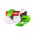 Polisport Plastics Kit - KX85 01-13 (OEM 11-13 Green/White)