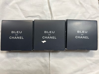 Bleu De Chanel 9pc Cleaning Gel , 3in1 Moisturizer & vial Eau DeParfum TravelSet