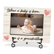 Grandma Picture Frame Photo Frame, When a Baby is Born So is a Grandmother