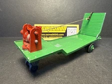 1954 Cresent Toys - 6 TON LOW LOADER - Green/Red - No Box