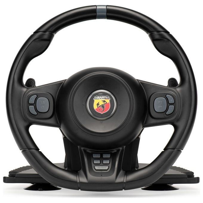 MT Distribution ABGAAC01 periferica di gioco Nero USB Volante Analogico/Digitale