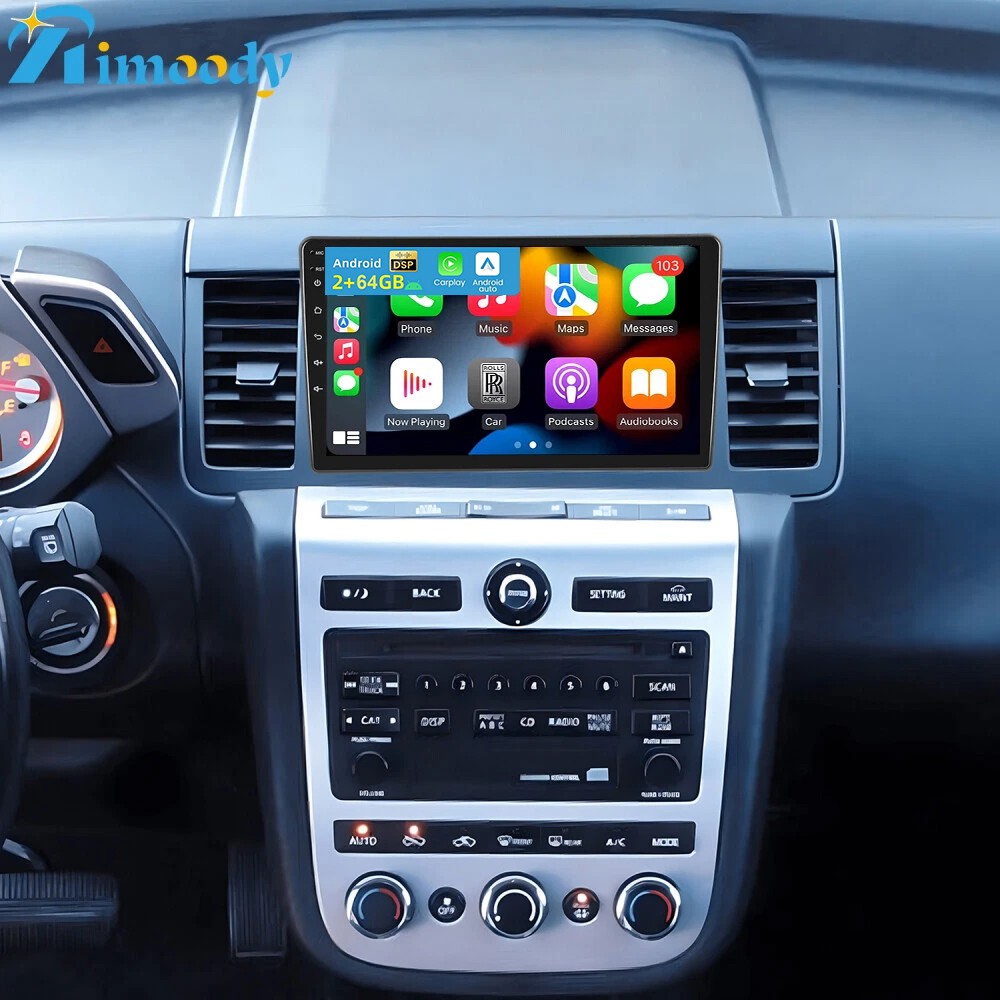 2005 nissan murano cigarette lighter location For Nissan Murano 2004-2008 Android 15 Car Stereo Radio GPS NAVI WIFI BT  Carplay