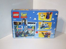 2010 Lego Toy Story Set 7593 Buzz's Star Command Spaceship New Factory Sealed