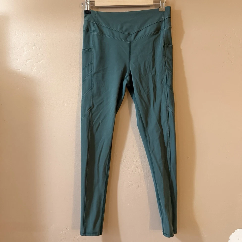 Leggings Free People Movement Talla Pequeña Verde Foto 2 de 4