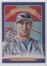 2020 Panini Donruss Diamond Kings Holo Red Paul Goldschmidt #25 07rd