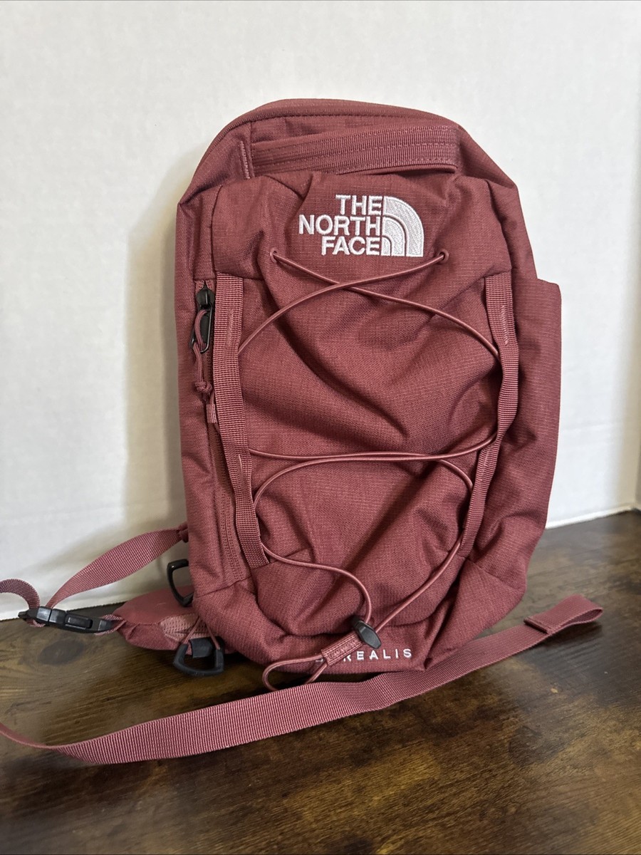 The North Face Borealis Sling Bag Padded Straps Pockets Canyon