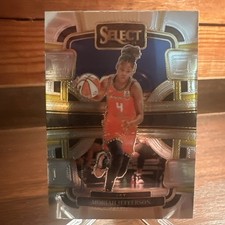 2024 Panini Select WNBA - Concourse Silver Prizm #92 Moriah Jefferson