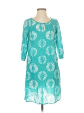 Calypso St. Barth For Target Women Green Casual Dress XS