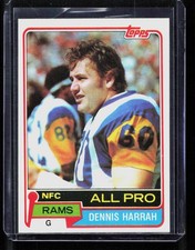 Dennis Harrah 1981 Topps #240 All Pro