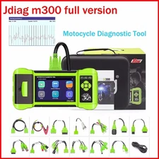 JDiag M300 Motorcycle Diagnostic Tool OBD2 Scanner Moto Diagnose ToolABS Engine
