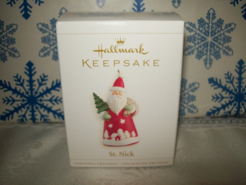 HALLMARK ST. NICK 2006 CHRISTMAS KEEPSAKE ORNAMENTS SANTA CLAUS