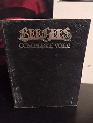 Bee Gees Complete Vol. 2 Sheet Music Song Book Piano Vocal Guitar Vintage 1978