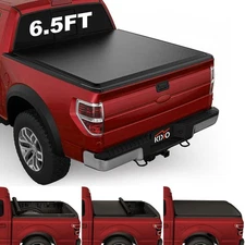 Vinyl Soft Roll-Up Tonneau Cover Truck Bed for 2004-2014 F150 & 2006-2014 Mark