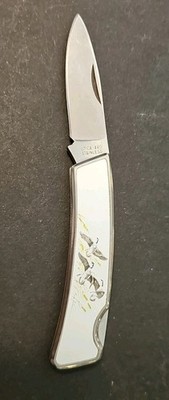 Kutmaster Utica 18131 Japan Lockback Knife 440 Stainless Wildlife Ducks