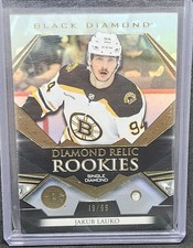 2022-23 Upper Deck Black Diamond Relic Rookies Jakub Lauko Rookie 19/99 #BDR-JL
