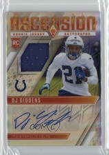 2025 Panini Phoenix Ascension Rookie Jersey /49 DJ Giddens #ARJ-DGN Auto 19l7