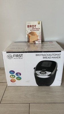 NEU - TZS First Austria - Brotbackautomat mit 12 Automatikprogrammen 850W