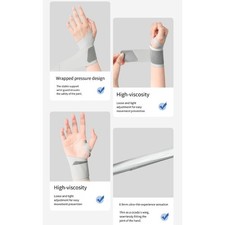 Adjustable Wrist Support Anti Slip Breathable Ergonomic Elastic Wrist Wrap Brace