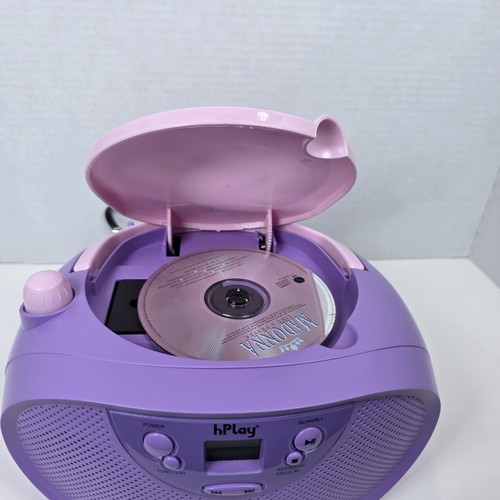 Hplay Portable Cd Boombox with Digital FM Radio, LCD Display, Aux-in Port TESTED - Picture 2 of 5
