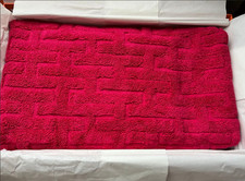 Unused Hermes Stairs Cotton Bath Towel Beach 96cm x 56cm w/box hibiscus