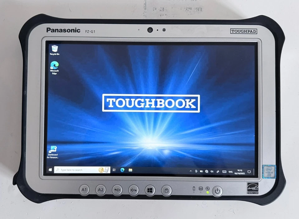 PANASONIC TOUGHPAD FZ-G1 MK4 i5-6th LAN 4G RJ45 A Grade Diagnostic Tablet Win 11 - Image 4 of 4