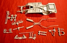 AMT 1958 Chevy Impala Chassis Parts 1/25