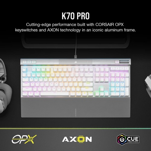 Corsair K70 Pro RGB Optical Mechanical Gaming Keyboard For PC | MAC | Xbox - Picture 6 of 14