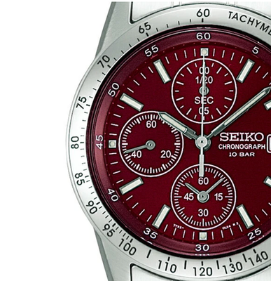 Seiko Spirit Red Men's Watch - SBTQ045 for sale online | eBay