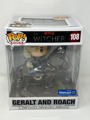 Funko POP! Geralt and Roach #108 NOT MINT