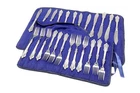 Wallace Sterling Cutlery, 1941 Grande Baroque Pattern, Fish Knives And Forks
