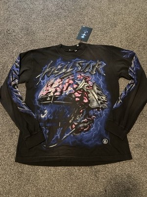 Hellstar - Powered By The Star - Long Sleeve Size Medium - Rare - BNWT