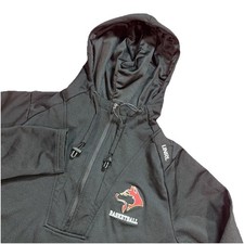 UNRL Men Crossover Half-Zip Hoodie Sweatshirt Sz Small Athletic Walking Gym