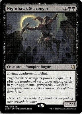 2020 Zendikar Rising Nighthawk Scavenger Expansion/Rare #115