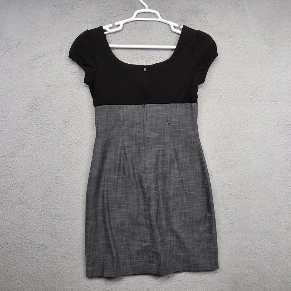 Vintage Y2K Amywear Dress Juniors 9 or W 4 Black Academia Babydoll Coquette - Image 4 of 4