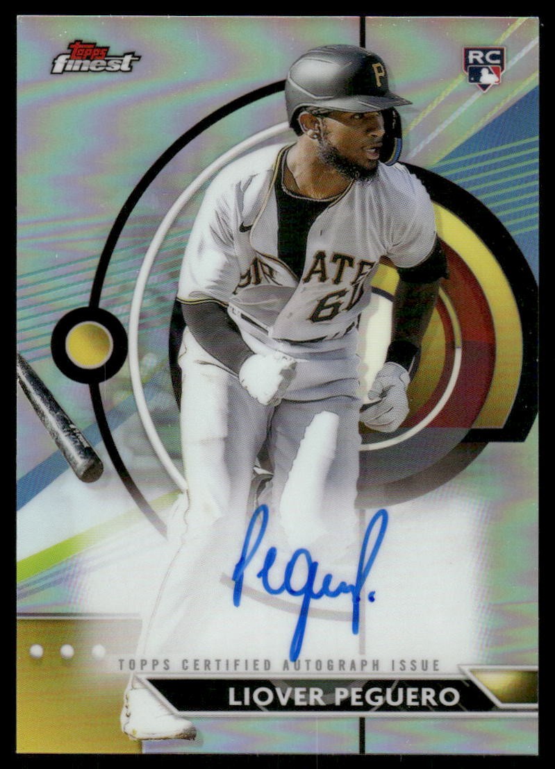 2023 Finest Autographs Refractors #FALP Liover Peguero Auto - BB